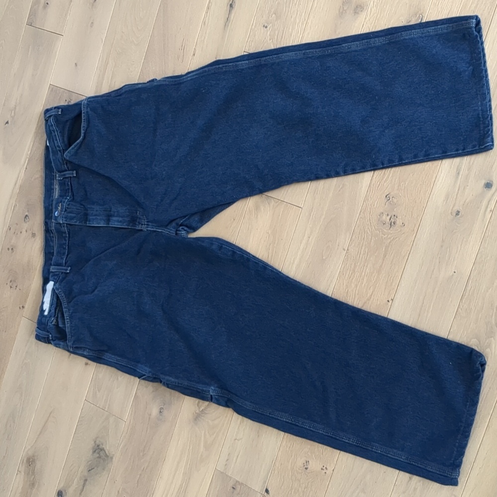 46x29 Dickies Blue Denim Jeans Casual Basic Quality Heavy Duty Carpenter